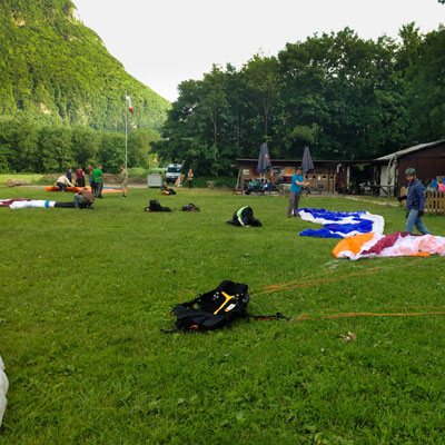 terrain atterissage villeneuve rennaz
